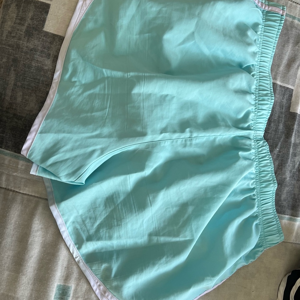 Nike Light Blue Athletic Shorts